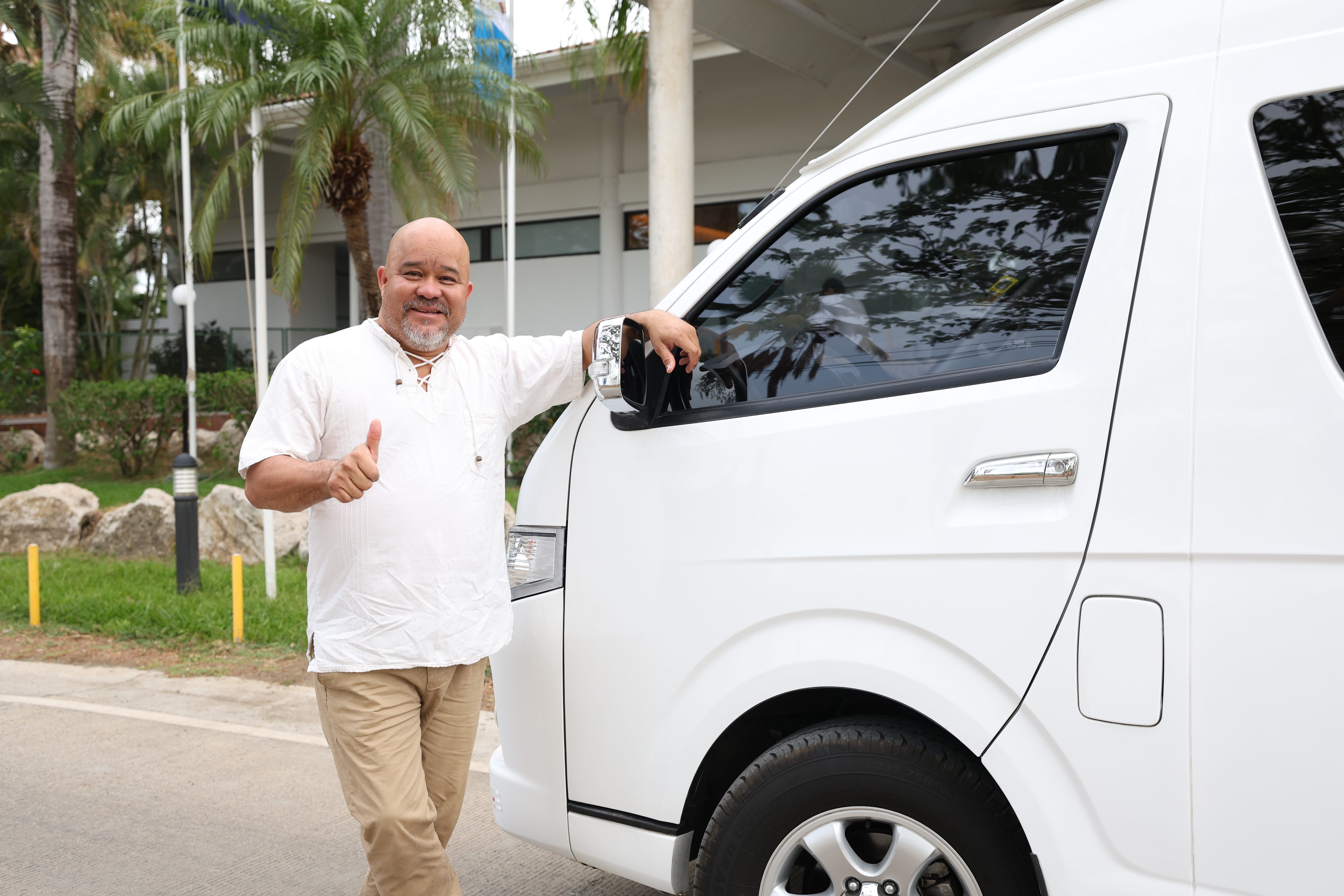 Randall Zuñiga, founder of Green Ride CR
